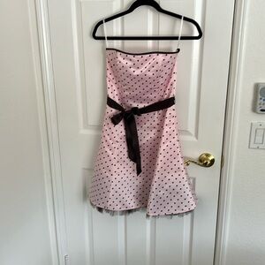 Pink party dress